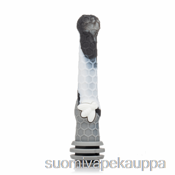 Vape Kauppa Stratus Hunajakauha Silikoni Olkimarmorin Harmaa (musta / Harmaa / Valkoinen)